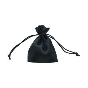 Black Satin Gift Bags - 8 x 10cm