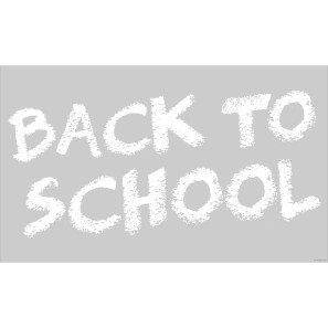 Back to School Window Cling - Centre - 68 x 40cm